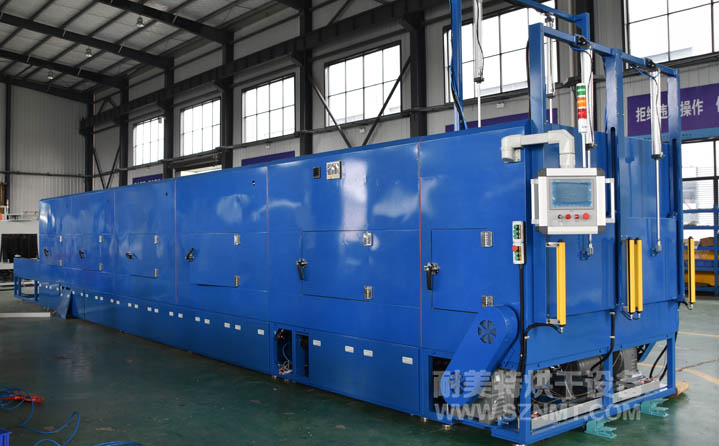 叉車(chē)輪子雙通道灌膠固化爐