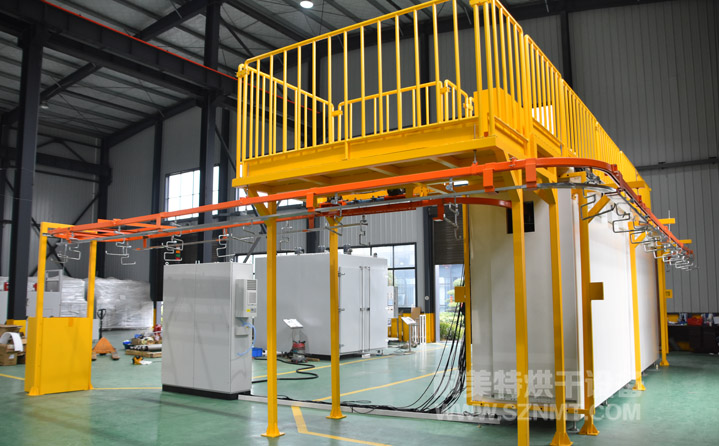 汽車內(nèi)飾件自動化隧道爐烘烤線